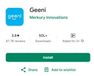 Geeni app