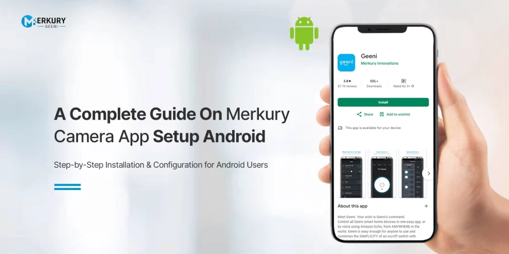 Merkury Camera App Setup