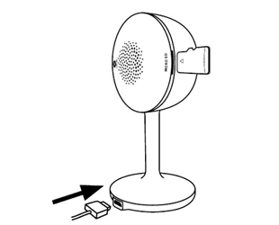 plug in the Merkury camera